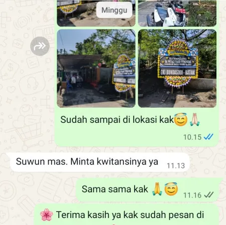 Pengiriman Papan Bunga Duka Jalan Daan Mogot