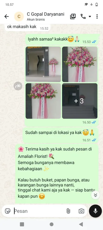 Pengiriman Karangan Bunga Jalan Daan Mogot